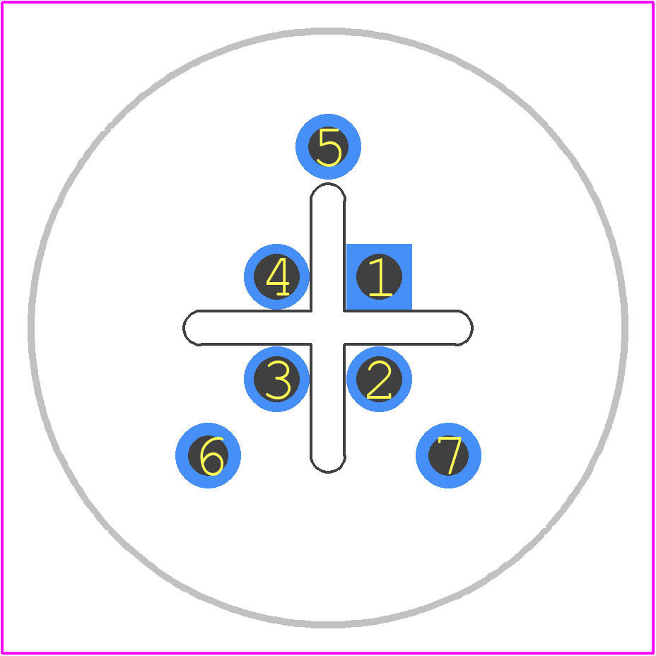 21033091430 - HARTING PCB footprint - Other - Other - 21033091430