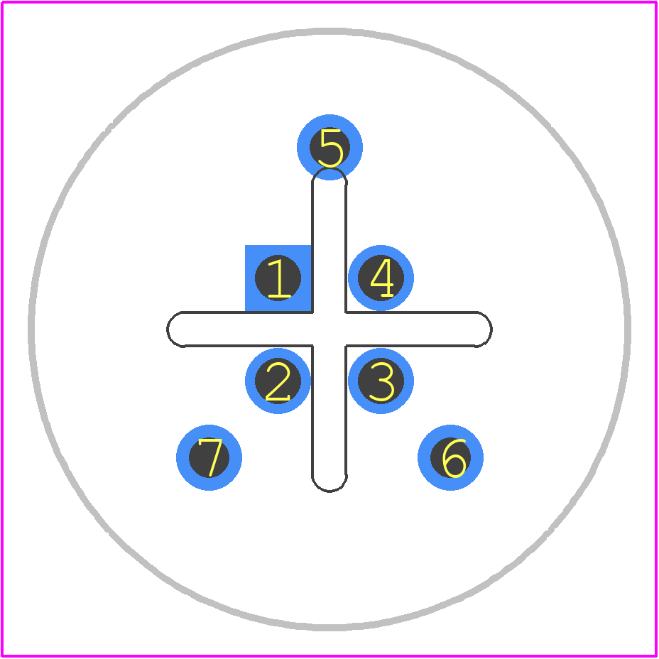 21033092430 - HARTING PCB footprint - Other - Other - 21033092430