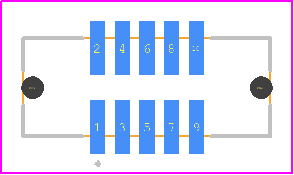 SHF-105-01-L-D-SM-LC-K-TR - SAMTEC PCB footprint - Other - Other - SHF-105-01-L-D-SM-LC-K-TR-1