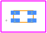 ABT-8-50-1-T - ABRACON PCB footprint - Other - Other - 2.0 x 1.2 x 1.2 mm