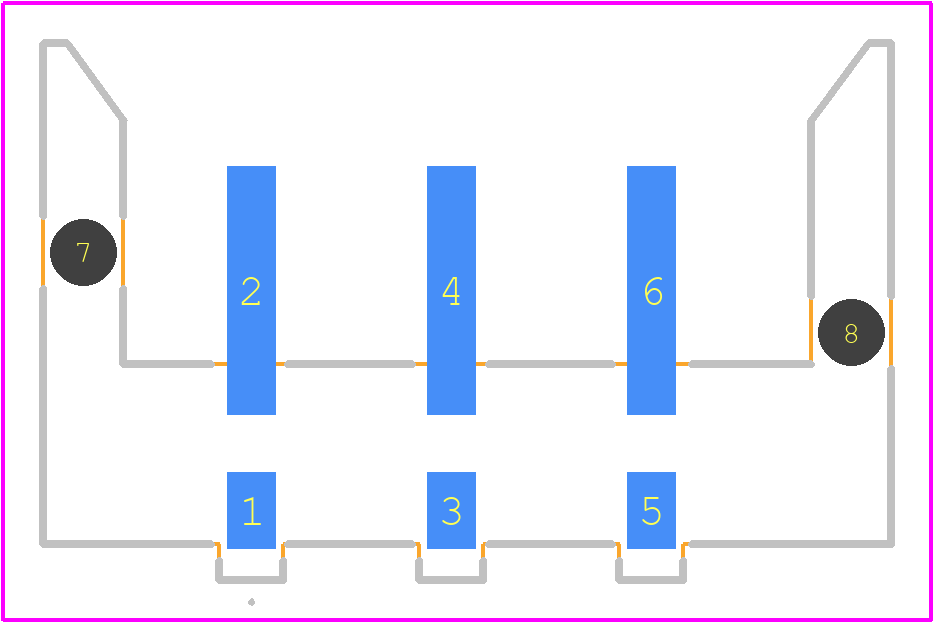 2318770-3 - TE Connectivity PCB footprint - Other - Other - 2318770-3-3