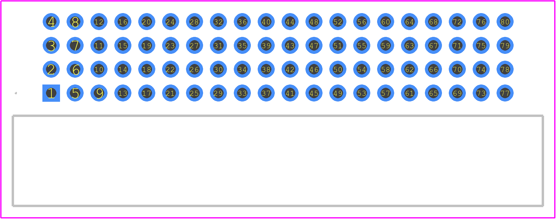 TMMS-120-01-L-Q-RA-FS - SAMTEC PCB footprint - Other - Other - TMMS-120-01-L-Q-RA-FS-4