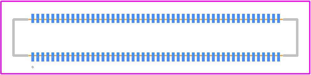 DF40JC-100DS-0.4V(53) - Hirose PCB footprint - Other - Other - DF40JC-100DS-0.4V(53)-4