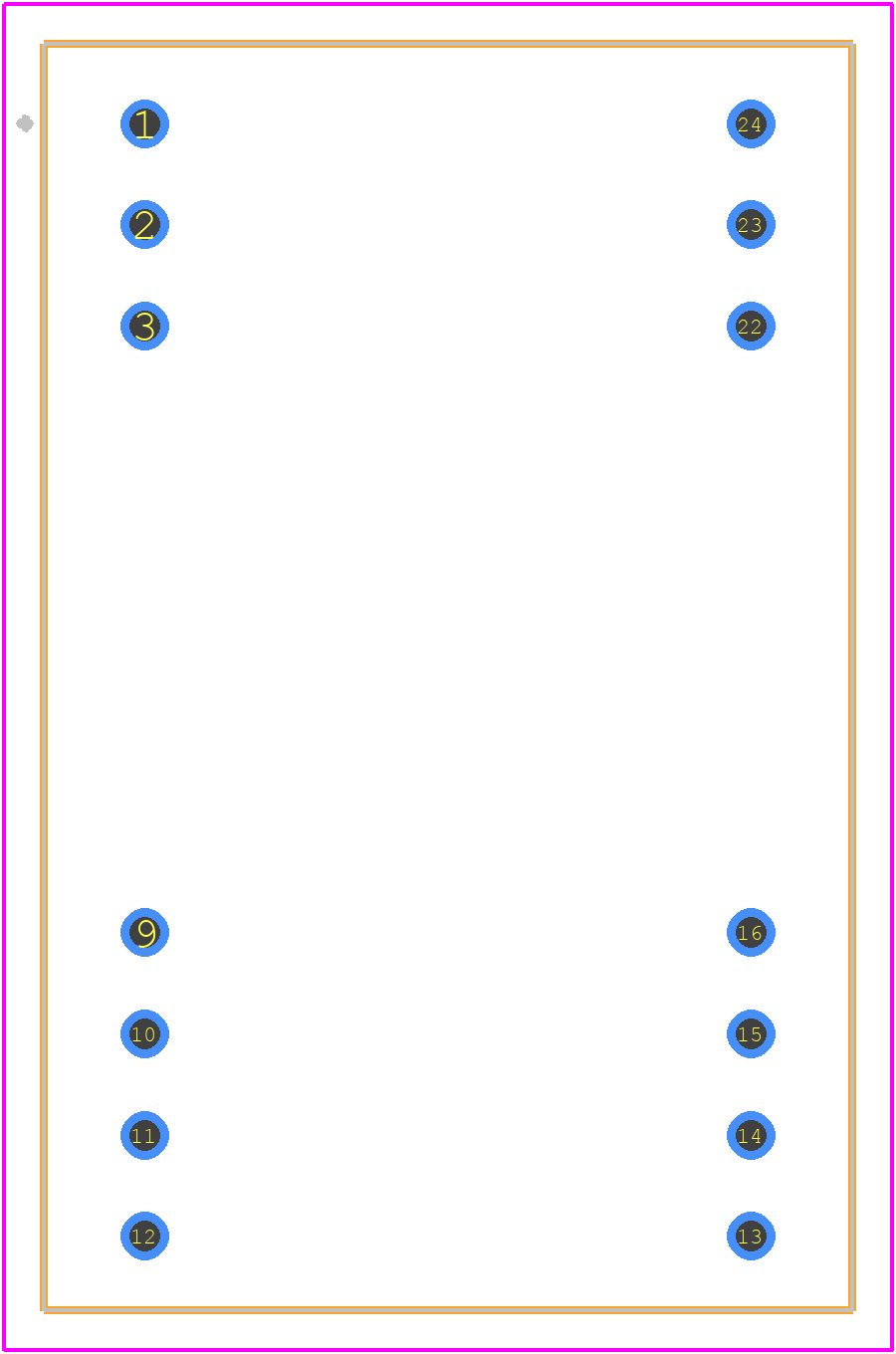 EC4A02H - Cincon PCB footprint - Other - Other - EC4A01H-3