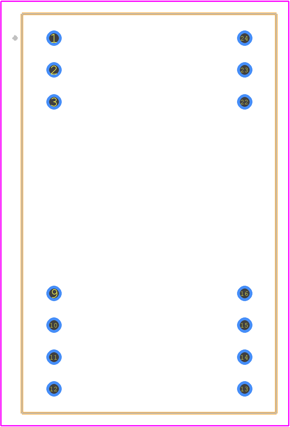 EC4A11 - Cincon PCB footprint - Other - Other - EC4A11-2