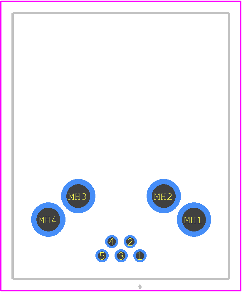 104087-0924 - Molex PCB footprint - Other - Other - 104087-0924-5