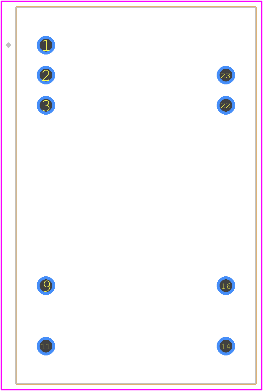 SCW20C-05 - Mean Well PCB footprint - Other - Other - SCW20C-05-3