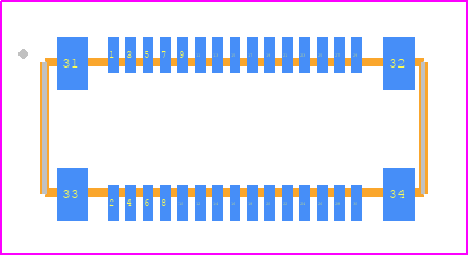 AXF5G3022 - Panasonic PCB footprint - Other - Other - AXF5G3022