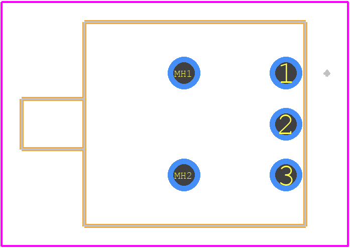 500ASSP3M6QE - E-Switch PCB footprint - Other - Other - 500ASSP3M6QE-1