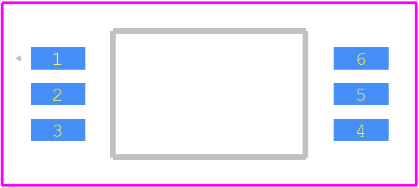 ACPL-W50L-560E - Avago Technologies PCB footprint - Other - Other - Stretched SO-6