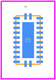 74LVC8T245BZX - Nexperia PCB footprint - Other - Other - SOT8024-1 (DHXQFN24)