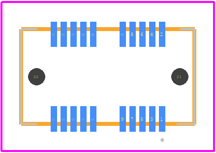 LTH-010-01-H-D-A - SAMTEC PCB footprint - Other - Other - LTH-010-01-G-D-A-K-1