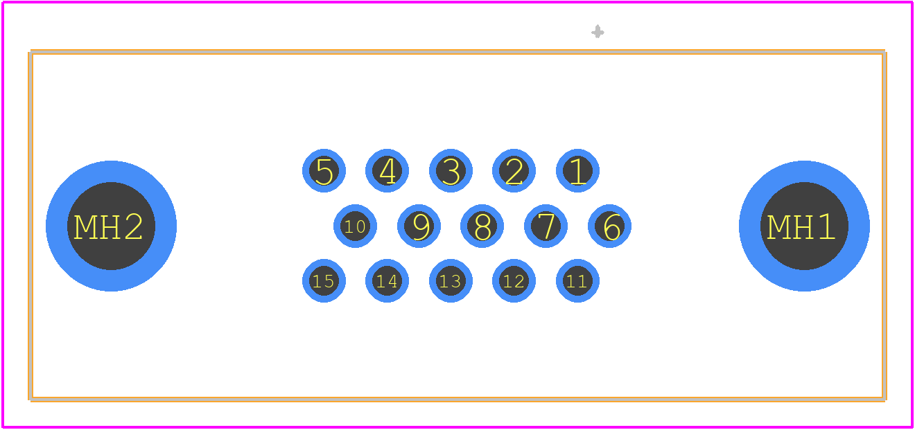 09561515512 - HARTING PCB footprint - Other - Other - 09561515512-1