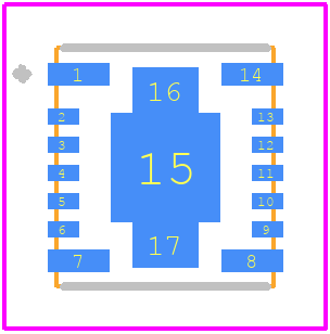 TPSM560R6RDAR - Texas Instruments PCB footprint - Other - Other - RDA0015A_2023
