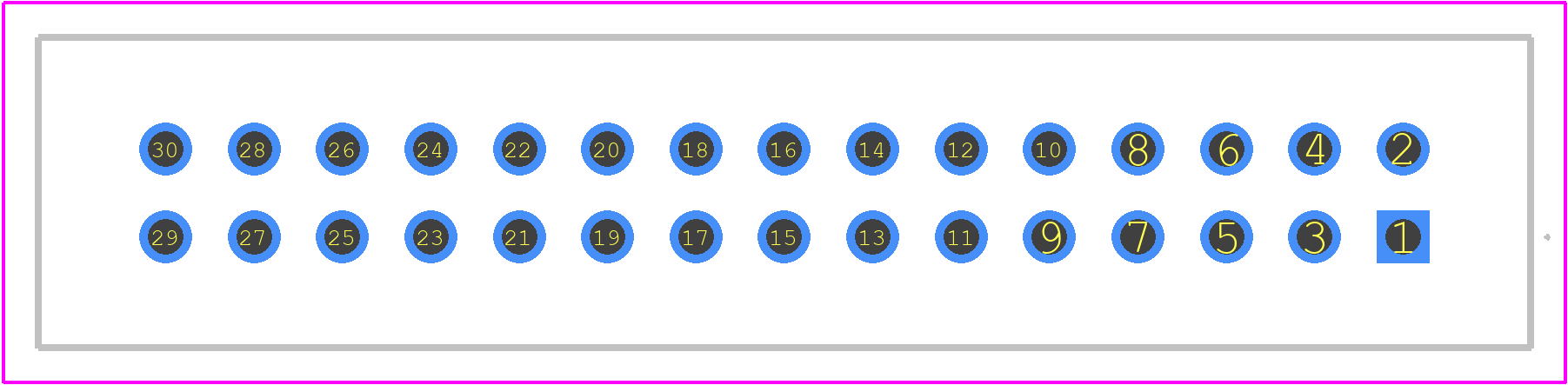 09195307822 - HARTING PCB footprint - Other - Other - 09195307822-1