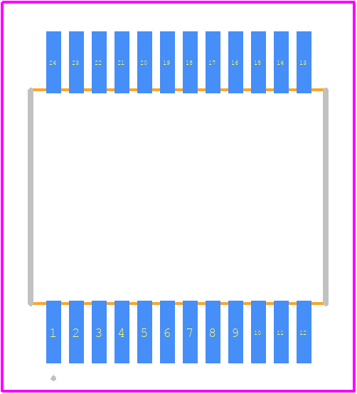 ACFJ-3530T-000E - Avago Technologies PCB footprint - Other - Other - SO-24