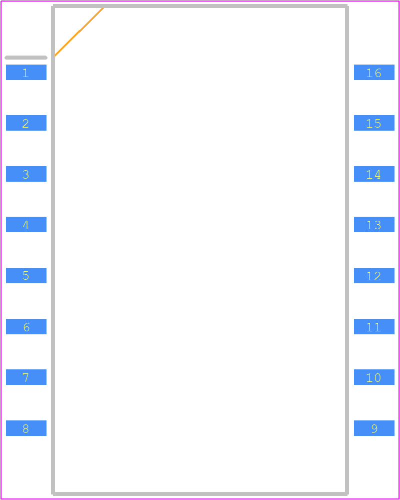 DLVB-4230 - BETA PCB footprint - Small Outline Packages - Small Outline Packages - DLVB-4230*1
