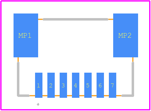 FC1-07-02-T - SAMTEC PCB footprint - Other - Other - FC1-07-02-T-1