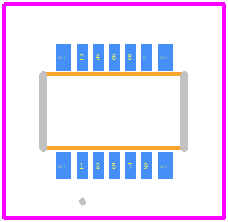 DF40TC-10DP-0.4V(58) - Hirose PCB footprint - Other - Other - DF40TC-10DP-0.4V(58)-2