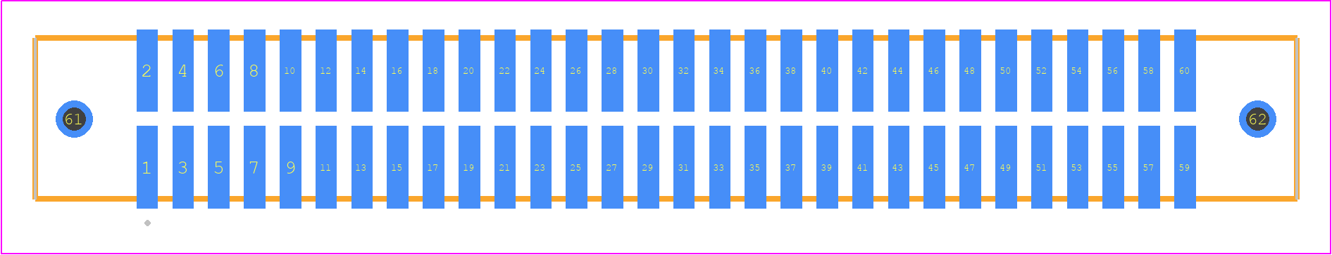 TFM-130-02-L-D-WT - SAMTEC PCB footprint - Other - Other - TFM-130-02-XXX-D-WT