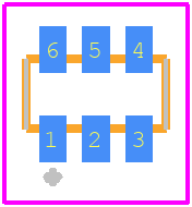 QCN-45+ - Mini-Circuits PCB footprint - Other - Other - QCN-45+-1