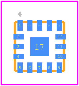 RFPA2172TR13 - Qorvo PCB footprint - Other - Other - RFPA2172TR13-3