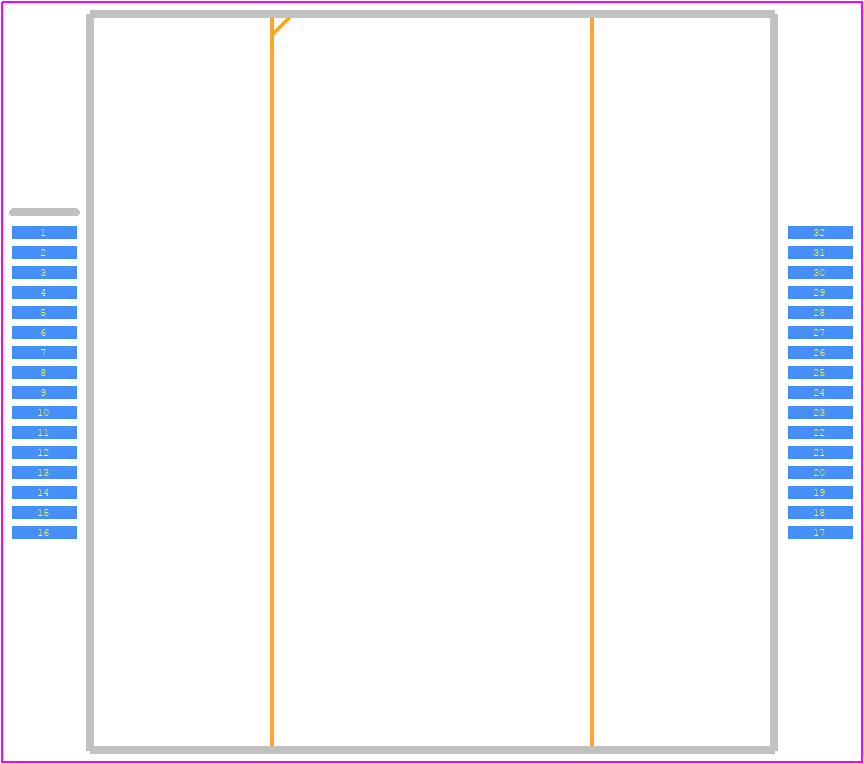 AM29LV040B-90JEB - AMD PCB footprint - Small Outline Packages - Small Outline Packages - AM29LV040B-90JEB