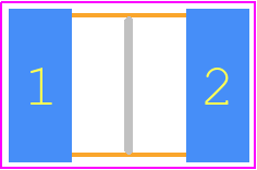 CKC18X153KDGACAUTO - KEMET PCB footprint - Capacitor Chip Non-polarised - Capacitor Chip Non-polarised - Chip Size 1812_2021