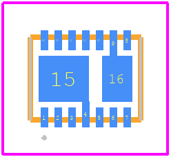 LT3032EDE-3.3#PBF - Analog Devices PCB footprint - Other - Other - LT3032EDE-3.3#PBF-1