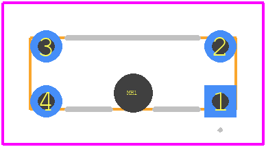 TLP841 - Toshiba PCB footprint - Other - Other - 11-8A1