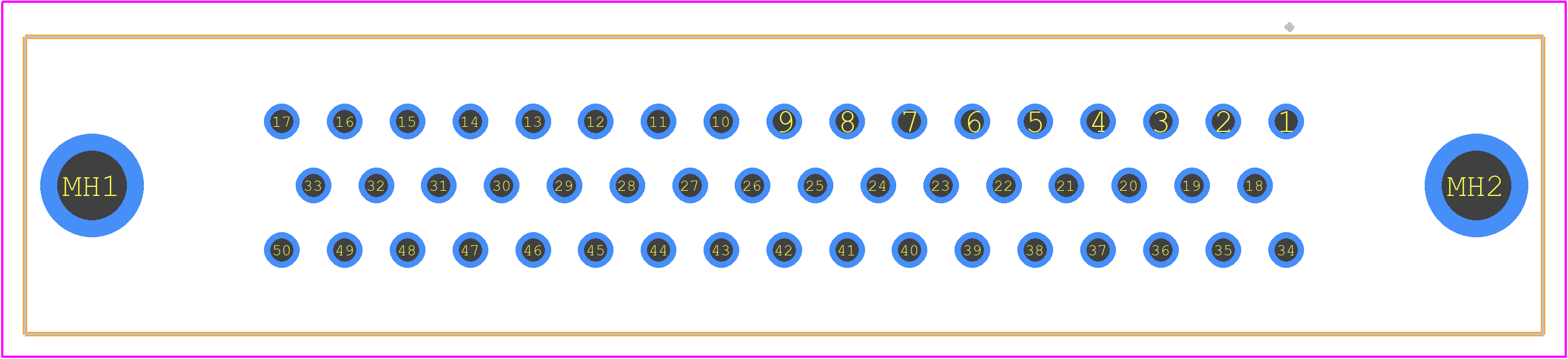 5745080-6 - TE Connectivity PCB footprint - Other - Other - 5745080-6-2