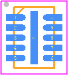 LT8604IDDBM#TRMPBF - Analog Devices PCB footprint - Small Outline No-lead - Small Outline No-lead - DDBM Package 10-Lead Plastic SIDE WETTABLE DFN (3mm × 2mm)