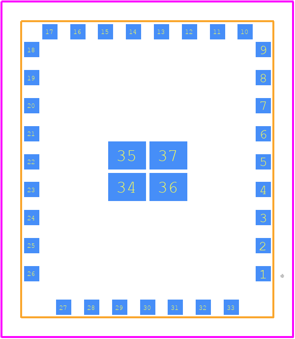 INP1012 - InnoPhase PCB footprint - Other - Other - INP1012-2