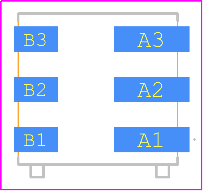 5-2834006-3 - TE Connectivity PCB footprint - Other - Other - 5-2834006-3-3