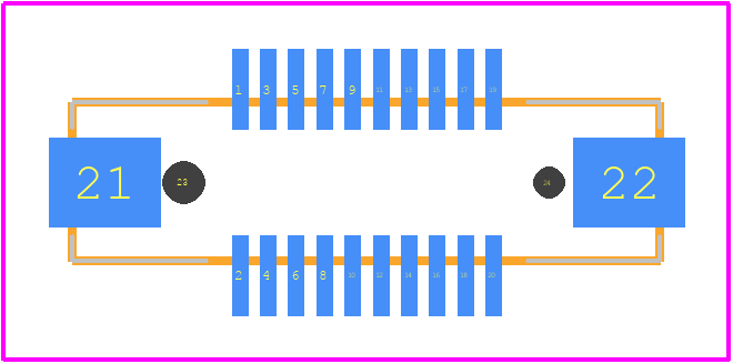 0550910274 - Molex PCB footprint - Other - Other - 0550910274-2