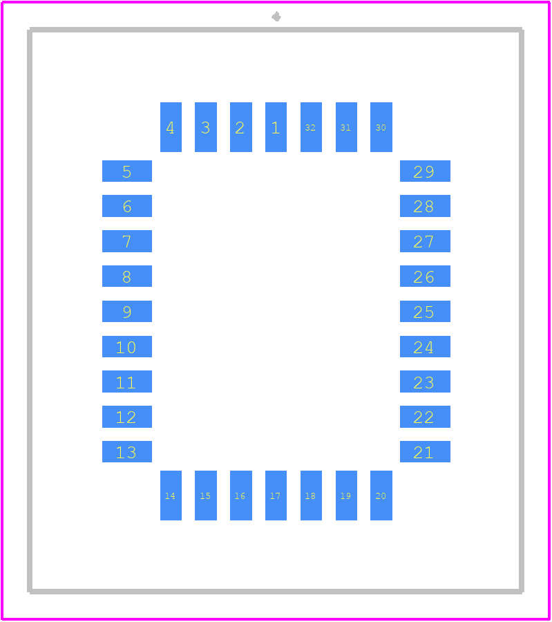 PLCC-032-SM-N-TR - SAMTEC PCB footprint - Other - Other - PLCC-032-SM-N-TR-4