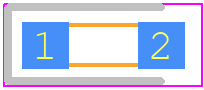 LL-S110WC-W2-1C - Luckylight PCB footprint - LEDs Chip - LEDs Chip - 0.75
