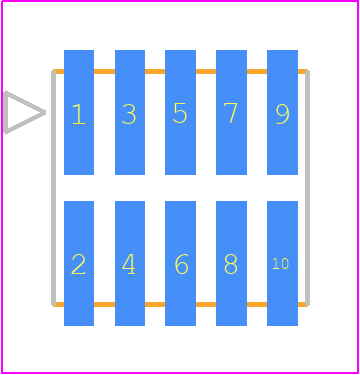879331023 - Molex PCB footprint - Other - Other - 879331023
