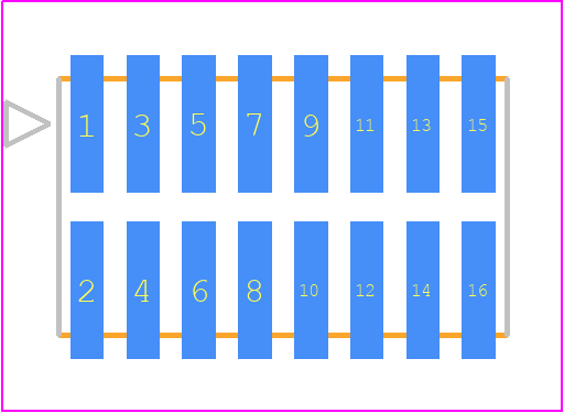 879331623 - Molex PCB footprint - Other - Other - 879331623