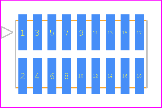 879331823 - Molex PCB footprint - Other - Other - 879331823