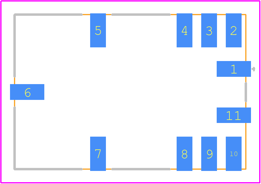 CP201-SM02-R - Superior Sensor Technology PCB footprint - Other - Other - CP201-SM02-R-1