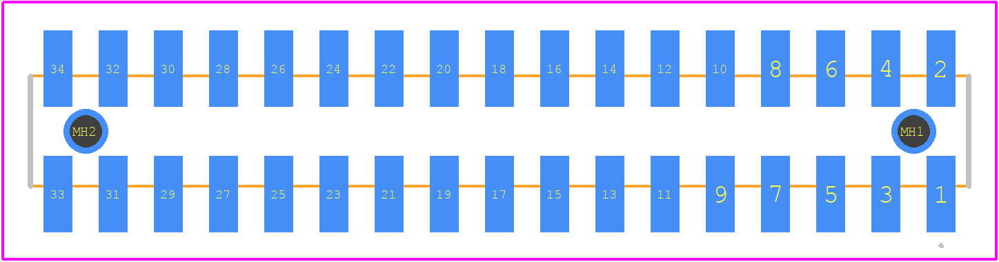 SMM-117-02-S-D-LC - SAMTEC PCB footprint - Other - Other - SMM-117-02-S-D-LC-6