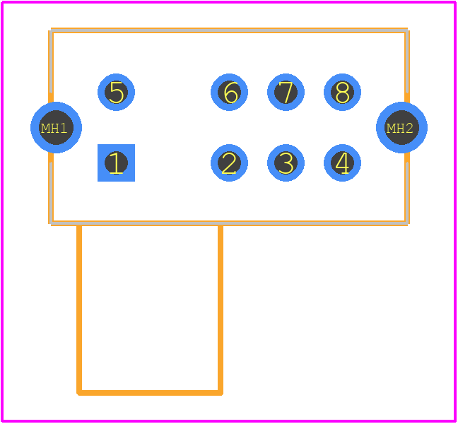 EG2315A - E-Switch PCB footprint - Other - Other - EG2315A