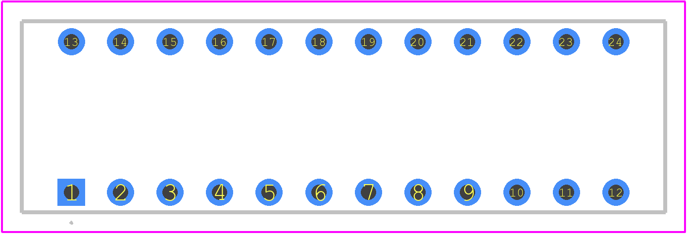 76RSB12ST - Grayhill PCB footprint - Other - Other - 76RSB12ST-5
