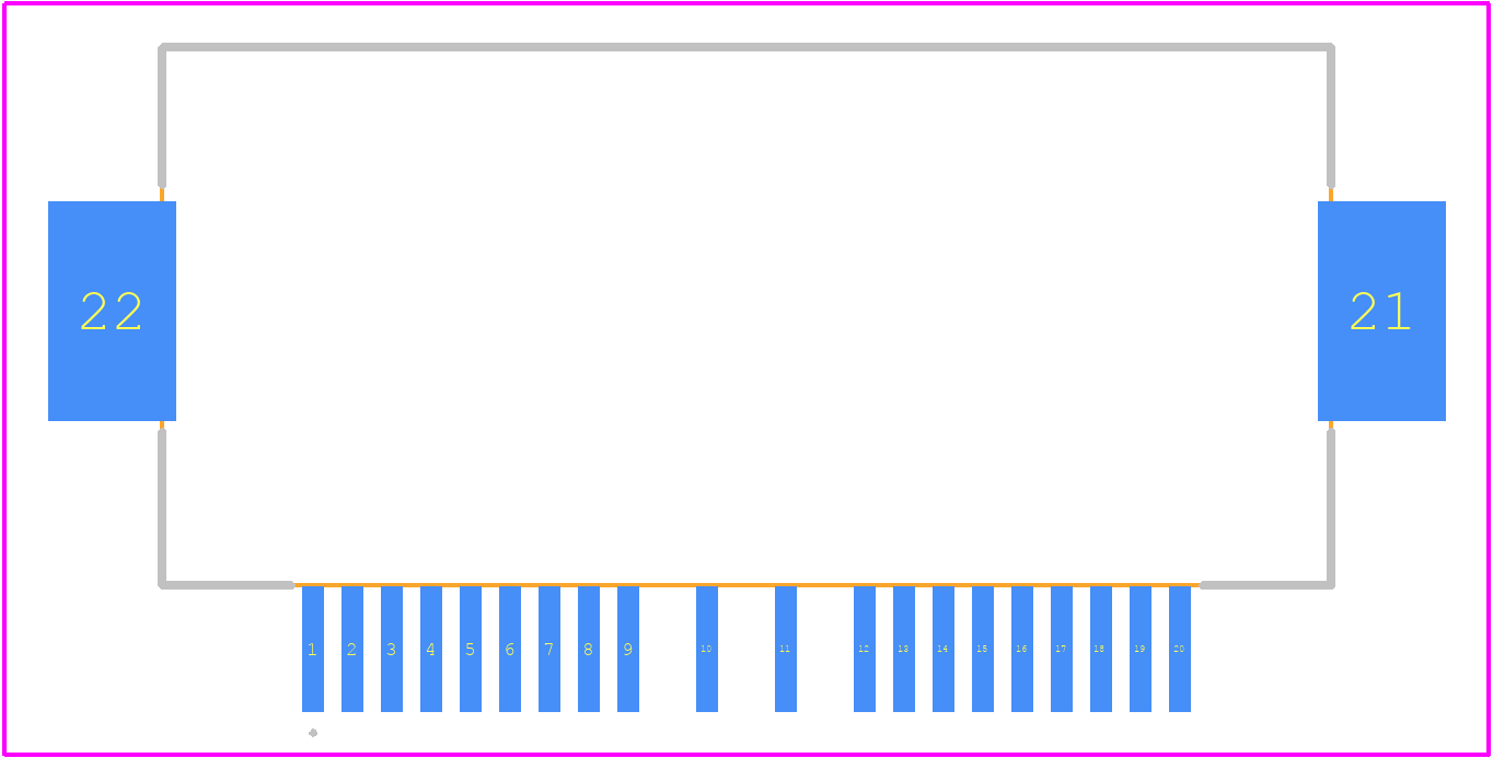 2-2834465-0 - TE Connectivity PCB footprint - Other - Other - 2-2834465-0