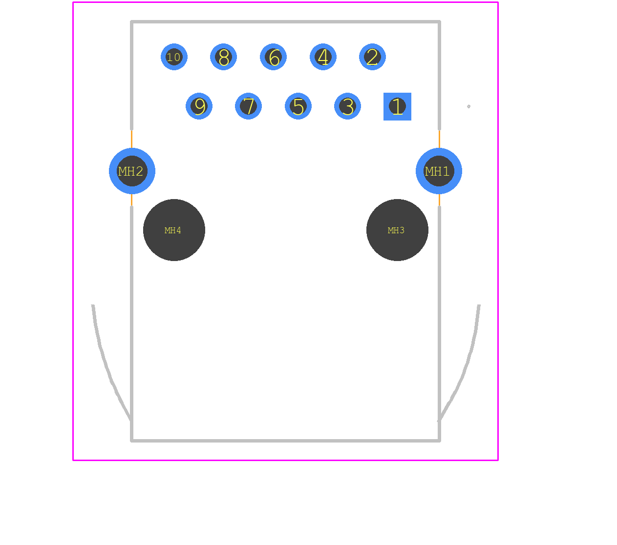 5-2301994-5 - TE Connectivity PCB footprint - Other - Other - 5-2301994-5-1