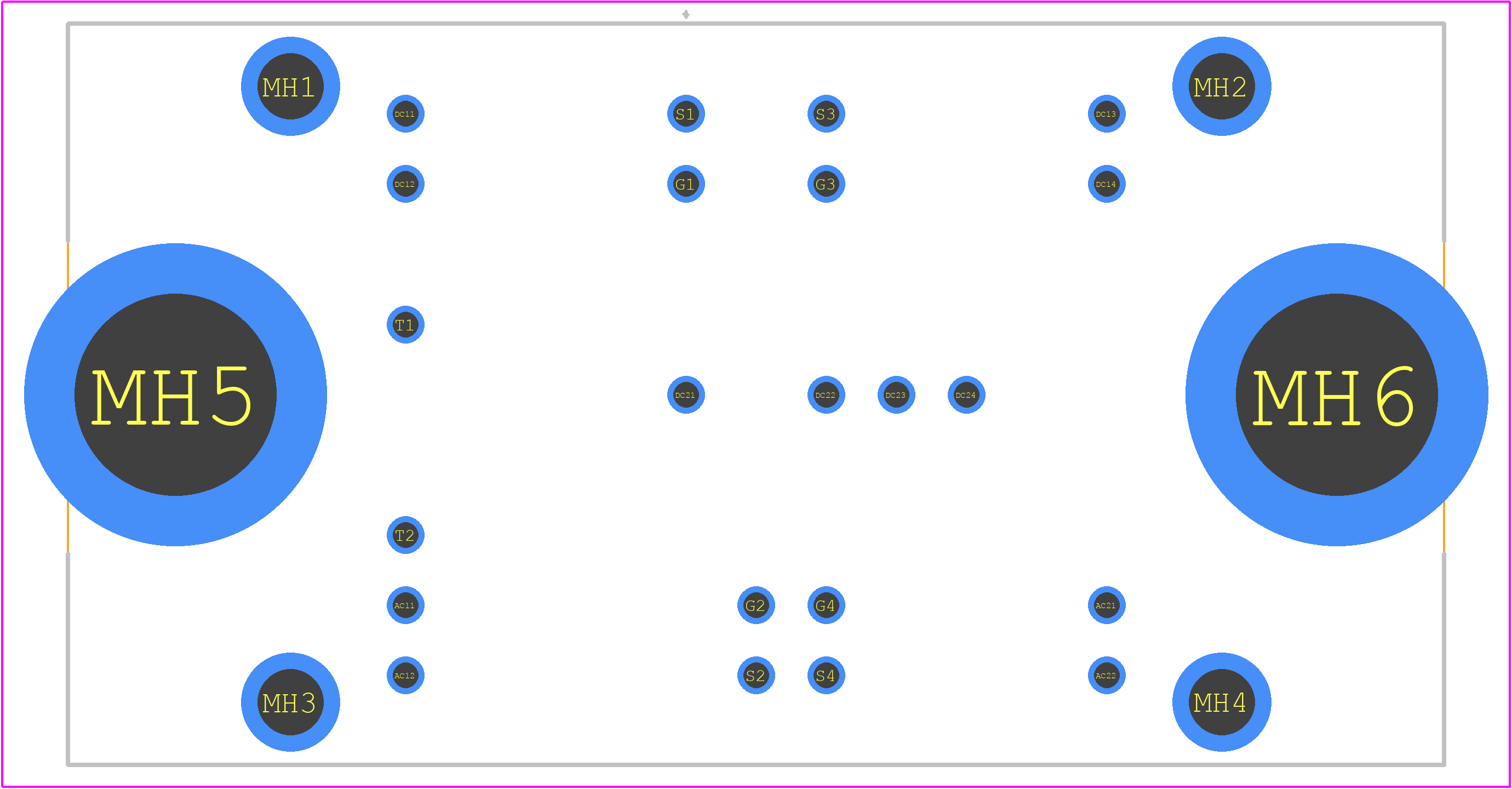 F4-23MR12W1M1P_B11 - Infineon PCB footprint - Other - Other - F4-23MR12W1M1P_B11-6