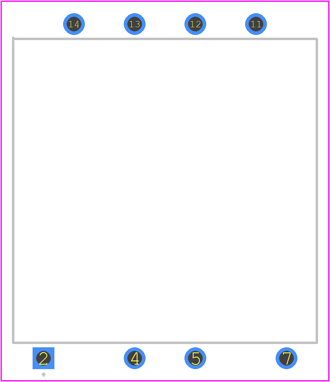 NC2D-JP-DC12V - Panasonic PCB footprint - Other - Other - NC2D-JP-DC12V-2