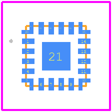TLV320ADC3120IRTER - Texas Instruments PCB footprint - Other - Other - TLV320ADC3120IRTER-4