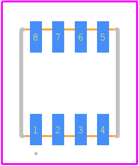 IN-P55QDTRGBW - Inolux PCB footprint - Other - Other - IN-P55QDTRGBW-4
